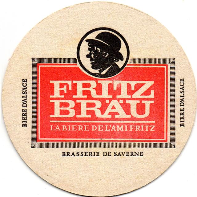 saverne ge-f licorne fritz rund 1ab (215-fritz br�u-la biere-schwarzrot)